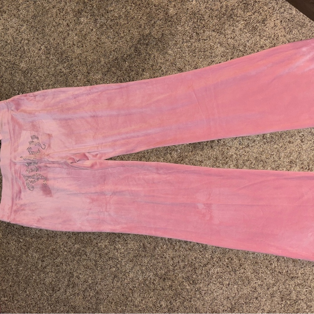 Rose pink juicy couture Track Pants